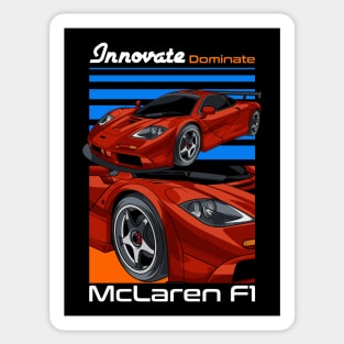 Legendary McLaren Car Sticker